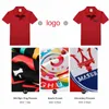 YOTEE summer high quality casual short-sleeved polo clothing kid individual school outing custom POLO shirt cotton children 240319