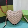 10A Qualité Sac en forme de coeur 2024 Nouveau sac de luxe Designer femmes de haute qualité Mini une épaule bandoulière sacs à main en cuir véritable mode sacs à bandoulière