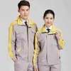 100%cott Work Clothing Set Men Women Jacket+pants Mechanic Uniform Auto Repair Welding Suit Workshop Coverall Men Work Clothes V5TH#