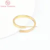 Stud Earrings (8021) 6PCS 22MM 24K Gold Color Brass Opening Circular Ring High Quality Jewelry Findings Accessories Wholesales
