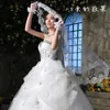 semplice velo da sposa in avorio bianco in avorio bianco per la sposa fI mariage wedding acorie 2024 e1lv#