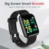 Bracelet intelligent hommes 116plu tension artérielle étanche Smartwatch femmes moniteur de fréquence cardiaque Fitness Tracker Sport pour Android Ios