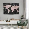 Tapestries Wanderlust Marble - Rose Gold And Striking Black Tapestry Wall Coverings Bedroom Decor Aesthetic