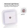 Nuovo sensore wireless LED luce spina UE USA mini luci notturne quadrate per bambini piccoli soggiorno camera da letto lampada di illuminazione del corridoio