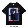 bocchi THE ROCK T Shirt Vintage Harajuku Anime T Shirt Streetwear Short Sleeve Fi Cott Plus Size Cott T Shirt Women Men 55QU#