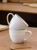 Tazze Tazza Bicchieri giapponesi Ceramica Tè pomeridiano Tazza caffè Colazione domestica Maniglia da cucina Conveniente coreano semplice