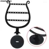 Jewelry Pouches 1Pc 2in1 25Hole Bottle Shape Holder Earrings Stud Display Stand Showcase 8.9 6.6CM