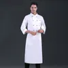 Hôtel Cuisine Chemise Cook Veste Unisexes Lg Manches Restaurant Cuisine Manteau Chef Uniforme Boulangerie Café Serveur Vêtements De Travail Tops I7qr #
