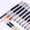 wholesale 1 Pcs Adjustable Dual Head Single Head Pencil Extender Holder Sketch School Office Painting Art Write Tool for Writing Gift ZZ