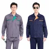 2021spring Welding Suit Work Clothing Men Women Durable Uniform Auto Repair Workshop Cstructi Suit Mechanical Labor Coverall C4KM#