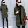 2023 Mom's Wintermantel Damen verdickte Daunenjacke Madam Parka Leichte Slim Fit Große Größe mit Kapuze Warme Oberbekleidung s1dn #