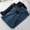 4XL Plus Taille Jeans Femmes 2023 Printemps Denim Sarouel High Stretch Rétro Étiquette Slim Pantalon Surdimensionné Courbe Vêtements a8Ho #