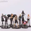 Anime Manga 5Styles One Piece Anime Film Gold Golden Monkey D Luffy Tony Chopper Brook Sanji Nami Zoro PVC Figures Childrens Toy Gift 24329