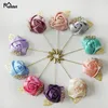 meldel Groom Boutniere Men Wedding Witn Brooch Silk Rose Boutniere Man Corsage Pins Wedding Boutniere Fr Prom Party U2gM#