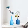Вазы 1 шт. Керамическая маленькая ваза Креативная цветочная композиция для рукоделия Контейнер Бутылка