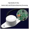 AnpWoo CCTV Microfono Audio Audio Input Wam Range Audio Recendi Dispositivo audio per sicurezza AHD DVR IP Surveillance Monitor