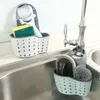 Uszczelnienie z umywalką kuchennej wiszące kosze mydła spona gąbki Organizator wielokrotnego użytku akcesoria łazienkowe