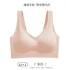 BRAS ICE SILK SEXY CROSET Women Sömlös tunn underkläder Skönhet Back Underkläder Big Size M-6XL Sport BRALETTE SOUTIEN GORGES