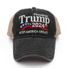 Prezydent Donald Trump 2024 Ball Hat Baseball Caps Projektanci Summer Hats Women Mens Snapback Sports Jogging Outdoor Beach Sun Visor 0328