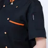 Jaqueta masculina uniforme de chef, roupas de cozinha, camisa de cozinha, serviço de comida, hotel, comida rápida, panela quente, bolo, casaco, logotipo personalizado 314T #