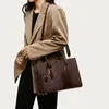 Sac à bandoulière de grande capacité Lady Totes Sac fourre-tout de mode rétro européen et américain texture populaire motif de lézard sac pour femme ensemble deux pièces sac mère