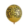 Décoration de fête 25pcs Kit de ballon vert avocat avec numéro de 30 pouces Ballons en feuille d'animaux de la jungle pour enfants Baby Shower Anniversaire