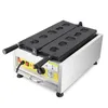 Food processing commercial 110v 220v cartoon shape mini waffle maker taiyaki machine