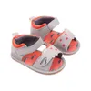 Sandaler Baby Boy Open Toe Sandaler Breattable Soft Sole Shoes Summer Beach Walking Shoes For Toddler Newborn Spädbarn 240329