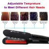 Irons Hair Strainter Steam Function Tourmaline Ceramic Steampod Flat Iron Plancha Infrarrojo Plancha de Pelo Hair Straintener