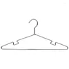 Cintres Slim Metal Suit Hanger avec encoches Boîte de 25 Haut chromé mince et solide pour chemise habillée