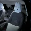 Araba koltuğu kapakları AU05 -2pcs Sabit Kapak Polyester Kişiselleştirilmiş Komik Şapka Baş Açık Hava Eğitimi