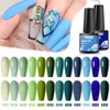 Mtssii 12 pièces bleu violet couleur foncée Gel vernis à ongles longue durée hybride pour Base MatteTop manteau tremper UV LED Gel à ongles ensemble 240321