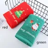 Towel Absorbent Bathroom Coral Fleece Set Soft Bath Santa Embroidery Christmas Tree Face Towels