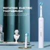 Driyau Sonic Rechargeable Electric Toothbrush 3 Mode Superior USB Clean Tooth Brush With Box 2 Replacement Heads For Adults 240329