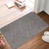 Tapis Paillasson antidérapant Rose Gold Marble Bath Chambre Mat Prière Tapis Home Pattern Décor