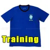 2023 2024 Brasilsfotbollströjor Marcelo Pele Paqueta Neres Coutinho Firmino Jesus Vini Jr 23 24 Brasils Football Shirt målvakt Training Polo Fans version