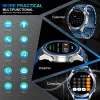 2023 New Smart Watch Men AI Voice Assistant Full Touch Bracelet Fitness Sport Watches Bluetooth Call Smart Clock Men Smartwatch