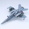 1/100 F-18 Hornet Strike Attack Fighter Plane Model Diecast Military Models for Collections and Gift