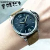 Watch Mens 98 Panerass Designer 42mm Mino Automatic Mechanical Men 's PAM00904 샷 럭셔리 풀 스테인레스 스틸 방수 손목 시계