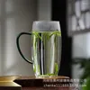 Weingläser, hohes Borosilikatglas mit Griff, spezielle Tasse für Haushalt, grüner Tee, großes Fassungsvermögen, Büro, 300 ml