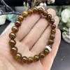 Strand 7.8MM Natural Tsavorite Bracelet Round Beads Jewelry Women Men Healing LoversGift 1pcs