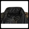 Nouveau MAPLESTEED Vintage Moto Veste Hommes Manteaux En Cuir 100% Cuir De Vachette Véritable Vestes En Cuir Hommes Biker Manteau Moto Veste x4Yb #