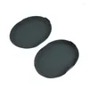 Moules de cuisson 2pcs Tapis de silicone Steamer Plateau de cuisson à la vapeur pour Varoma Thermomix TM31 TM6 TM5