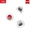 Écouteur Trn T Eartips Silicone Eartips Memory Plugs Double Support Structure Eletphone 3 paires Headphone Headset Eleadbuds Headphone