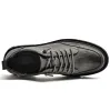 Scarpe vere in pelle uomini casual scarpe designer di lusso uomini scarpe laceup uomini scarpe per il tempo libero marchio italiano mocassins chaussure homme