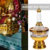 Vasen Wasserversorgung Tasse Tropfflasche Desktop Heiliges Dekor Dekoratives Angebot Zubehör Plastikbecher Buddhismus Verschleißfest