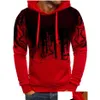 Heren Hoodies Sweatshirts 4 Kleuren Splash Inkt Gedrukt Heren Mannelijke Casual Losse Capuchon Plevier Aziatische Maat Drop Levering Kleding Clothin Dhq0T