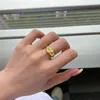 vintage 18k gouden moeder letters ringen designer voor vrouwen 925 sterling zilveren sieraden luxe liefde ring vrouw dagelijkse outfit moederdag geschenkdoos opening verstelbaar