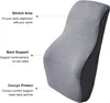 Kussen 8H Natuurlijke Latex Bureaustoel Rugmassage Taille Orthopedische Autostoel Lumbale Pijnbestrijding Wasbare hoes