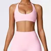 Lu Align Femmes Soutien-Gorge De Sport Sexy Réservoirs Bretelles Dos Haute Soutien Impact Sous-Vêtements Yoga Course Fitness Gym Entraînement Soutien-Gorge Push Up Rembourré Bralette Lemon Sports 2024